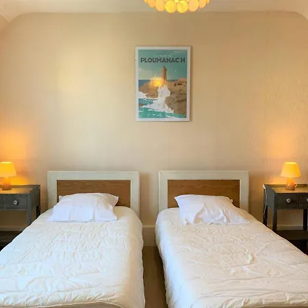 펜션 Maison Bretonne Avec Jardin, 2 Chambres, Centre De Perros-guirec, Proche Plages Et Commerces - Fr-1-368-385 *